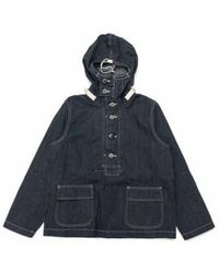 Buzz Rickson's - Us Denim Gas Protection Hooded Pullover Jacket - Lyst