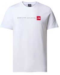 The North Face - T Shirt Never Stop Exploring - Lyst