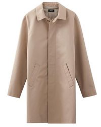 A.P.C. City Mac Beige Jacke - Natur