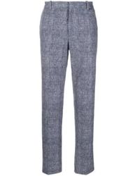 Circolo 1901 - Check Cotton Stretch Trousers 48 - Lyst