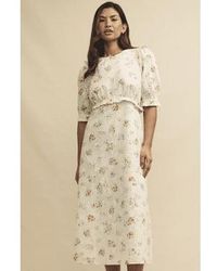 Nobody's Child - Felicia Floral Broiderie Dress 10 - Lyst