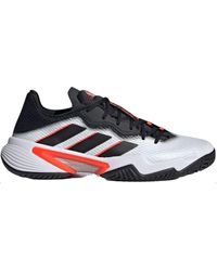 adidas - Tennis Shoes Barricade Cloud White/core Black/solar Re - Lyst