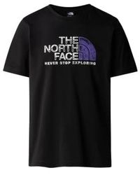 The North Face - T-shirt Rust 2 Noir Xl - Lyst