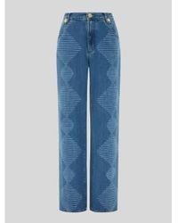 Hayley Menzies - Laser Diamond Wide Jeans - Lyst