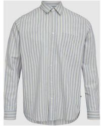 Minimum - Jack Hydrangea Long Sleeved Shirt S - Lyst