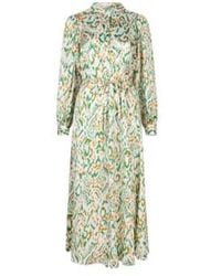 EsQualo - Longue robe en pastel imprimé ethnique - Lyst