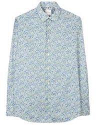Paul Smith - Liberty Floral Tailored Fit Shirt 16.5" - Lyst