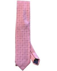 Eton - Floral Woven Silk Tie One Size - Lyst