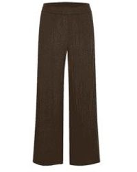 Kaffe - Pauline Pants In Forest Night From - Lyst