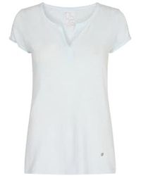 Mos Mosh - T-shirt à manches blanc troy blanc - Lyst