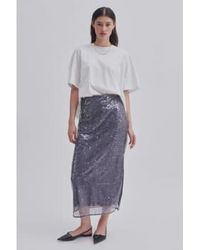 Second Female - Vaja Sequin Skirt Stormy Weather S - Lyst