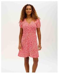 Lilac Rose - Lilac Sugarhill Gail Dress In Red Rainbow Daisies - Lyst