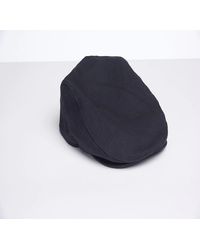 barbour flat cap black