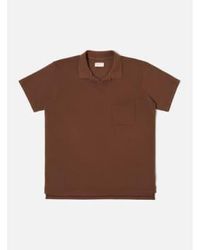 Universal Works - Polo Vacation Light Weight Terry L / Marron - Lyst