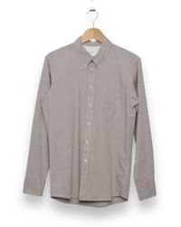Universal Works - Daybrook Shirt 29658 Organic Oxford Sand S - Lyst