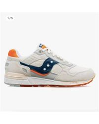 Saucony - Zapatos hombres gray and navy shadow 5000 - Lyst