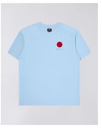 Edwin - Japanese Sun Supply T Shirt Placid - Lyst