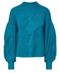 Y.A.S - Yas Or Lexu Ls Knit Pullover Tile - Lyst