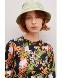 Stine Goya Merina Shiso Mint Quilted Bucket Hat - Multicolore