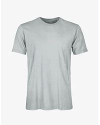 COLORFUL STANDARD - Camiseta algodón orgánico gris scolorido - Lyst