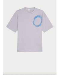 Paul Smith - Light Solar Flare Logo T Shirt Sky - Lyst