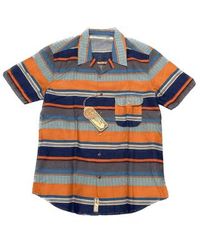 Scarti Lab - Cotton Ss Shirt Stripes Xl - Lyst