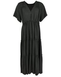 Mint Tea Boutique - Black Colour Ada Maxi Dress - Lyst