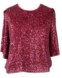 Traffic People - Crimson And Clover Top Wine Xs - Lyst