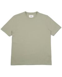 Folk - Contrast Sleeve T Shirt - Lyst