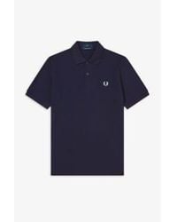 Fred Perry - M3 Polo Shirt Navy/ice 38 - Lyst