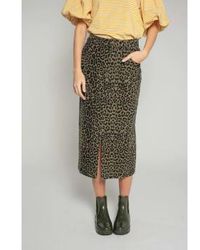 Nooki Design - Frankie Leopard Skirt - Lyst