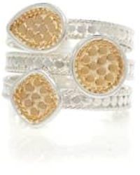 Anna Beck - Mixed Stacking Ring 8 / - Lyst