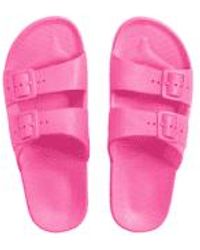 FREEDOM MOSES - Glow Sliders In Neon From - Lyst