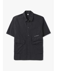 C.P. Company - S Popeline Pocket Shirt - Lyst