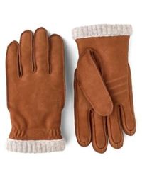Hestra - Joar Nubuck Gloves Cork / M - Lyst
