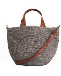 Cashmere Fashion - Ibeliv Bag Bast Mirozy One-size / Braunbeige - Lyst