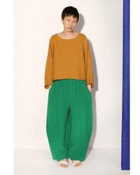 L.F.Markey - Basic Linen Grass Trousers - Lyst