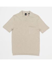 Only & Sons - Only And Sons Resort Short Sleeve Knitted Polo Shirt In - Lyst