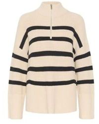 Part Two - Rajana pullover in whitecap stripe - Lyst