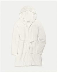 UGG - Amari cozy knit robe taille : m, col : crème - Lyst