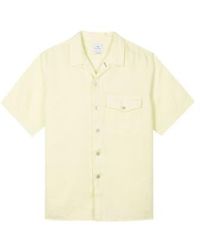 Paul Smith - Greeen Short Sleeves Casual Fit Linen Shirt Xl - Lyst