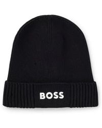 BOSS - Asic Beanie X Hat One Size - Lyst