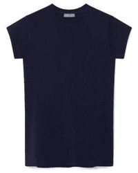 Chalk - Navy Louise Top O/s - Lyst