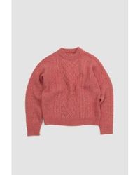 De Bonne Facture - Cable Knit Sweater Xl - Lyst