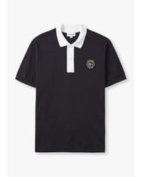 Lacoste - Mens French Heritage Badge Polo Shirt In - Lyst
