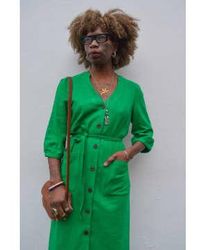 Lowie - Emerald Button Through Dress S - Lyst