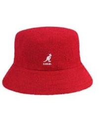 Kangol - Bermuda Bucket Hat Scarlet - Lyst