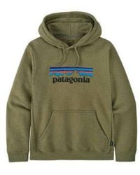 Patagonia - Maglia P 6 Logo Uprisal Hoody Buckhorn - Lyst