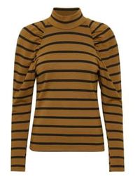 Gestuz - 60% Rabatt auf Rifella Stripe Long Sleeve T -Shirt - Lyst