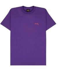 Stan Ray - T-shirt stan tee violet - Lyst